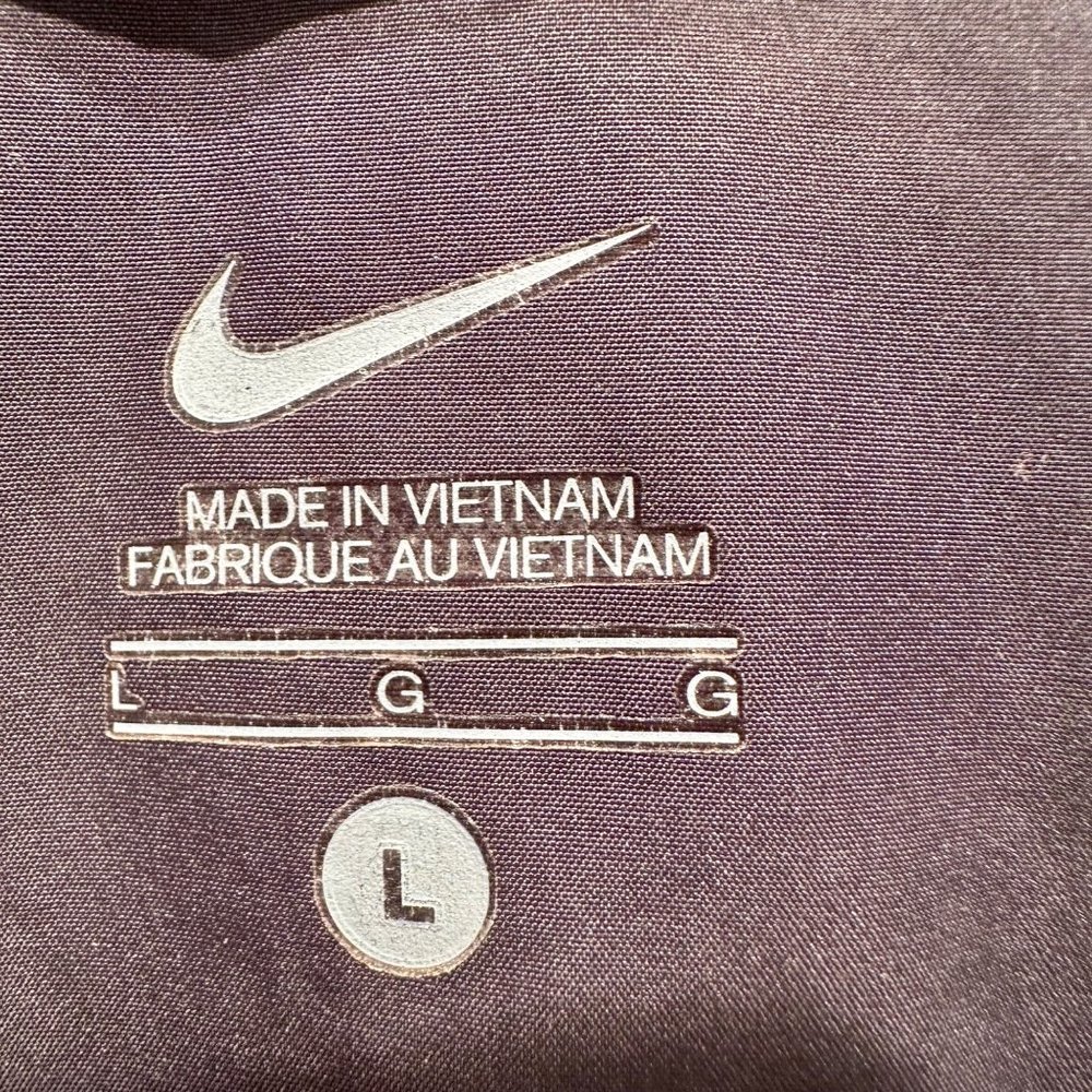 Nike Size Large Spring Windbreaker Training Running Track Jacket Black - Picture 7 of 16